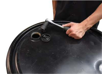 Vestil BUNG-X drum impact socket shown from an alternate angle