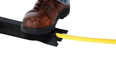 Vestil C-75-24 long extruded rubber cord protector shown from an alternate angle