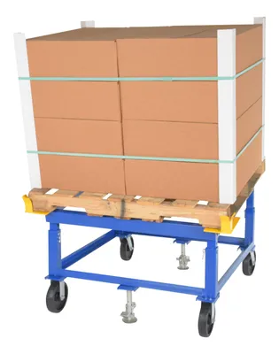 Vestil C-ATH-4048 economical pallet & container transporter shown from an alternate angle