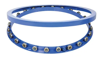 Vestil CA-30-4 steel manual carousel shown from an alternate angle