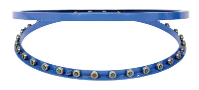 Vestil CA-40-6 steel manual carousel shown from an alternate angle