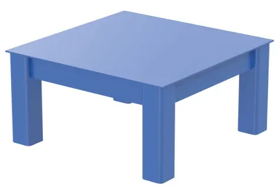 Vestil Factory Installed Steel Elevated Bases for Carousels 24 In. x 12 In. 4000 Lb. Capacity Blue
