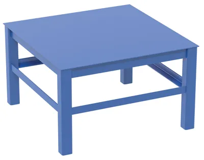 Vestil Factory Installed Steel Elevated Bases for Carousels 40 In. x 24 In. 6000 Lb. Capacity Blue