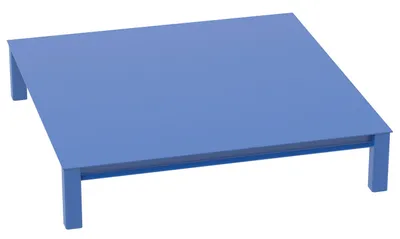 Vestil Factory Installed Steel Elevated Bases for Carousels 60 In. x 12 In. 6000 Lb. Capacity Blue