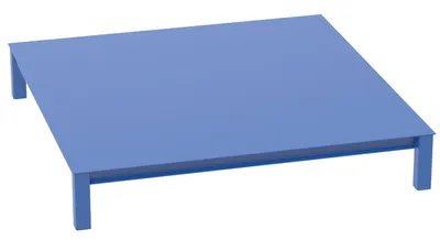 Vestil Factory Installed Steel Elevated Bases for Carousels 72 In. x 12 In. 6000 Lb. Capacity Blue