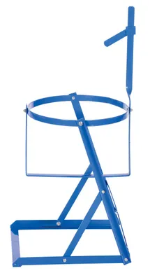 Vestil CAN-A manual pail tipper shown from an alternate angle