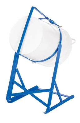 Vestil CAN-A manual pail tipper shown from an alternate angle
