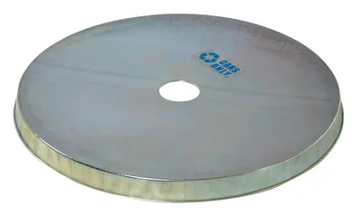 Vestil CAN-CAP-G galvanized steel drum cover