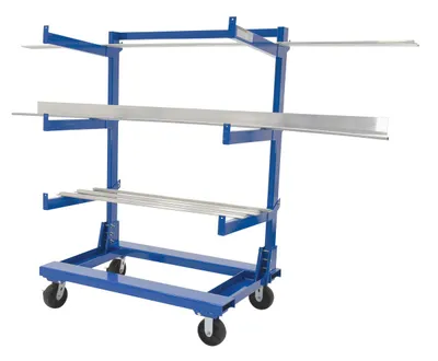 Vestil CANT-3048 cantilever cart shown from an alternate angle