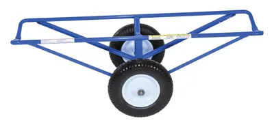 Vestil CARPET-45-FF portable carpet dollies &amp; dispenser shown from an alternate angle