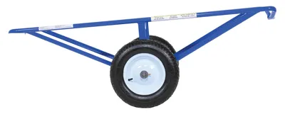 Vestil CARPET-45 portable carpet dollies &amp; dispenser shown from an alternate angle
