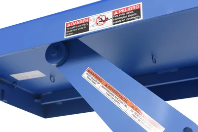 Vestil CART-1000-2040-FP hydraulic elevating cart shown from an alternate angle