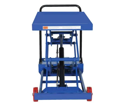 Vestil CART-1000-D-FR premium scissor lift cart shown from an alternate angle