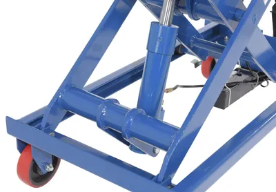 Vestil CART-1000-LT lift & tilt carts with sequence select shown from an alternate angle