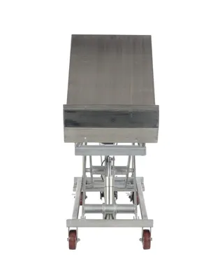 Vestil CART-1000-LT-PSS lift & tilt carts with sequence select shown from an alternate angle