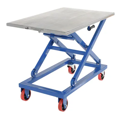 Vestil CART-1000-M mechanical scissor cart shown from an alternate angle