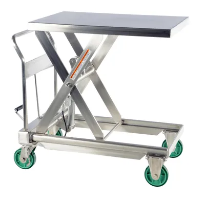 Vestil CART-1100-SS stainless steel scissor cart