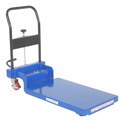 Vestil CART-400-LP-AS low profile scissor cart w auto-shift