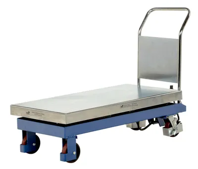 Vestil CART-4000 hydraulic elevating cart shown from an alternate angle
