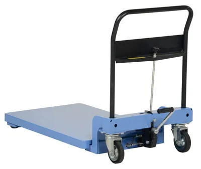 Vestil CART-900-LP low profile scissor lift cart shown from an alternate angle