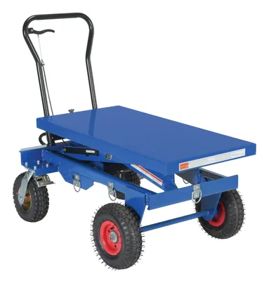 Vestil CART-PN-1500 pneumatic tire elevating cart