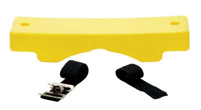 Vestil CB-W-P wall mounted cylinder bracket shown from an alternate angle