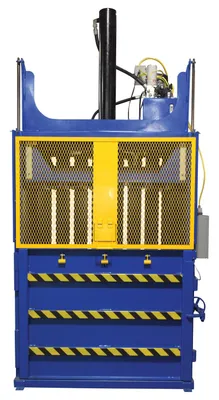 Vestil CBB-3000-37 cardboard baler shown from an alternate angle