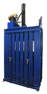 Vestil CBB-3000-37 cardboard baler shown from an alternate angle