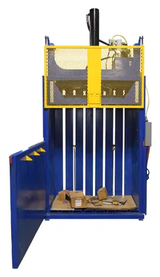 Vestil CBB-3000-37 cardboard baler shown from an alternate angle