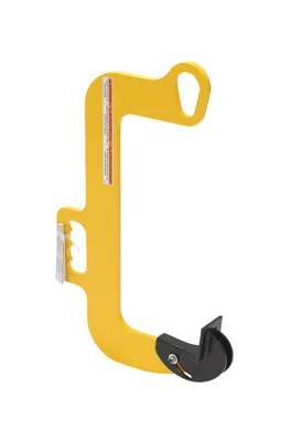 Vestil Steel Overhead Coil Hook 8 In. 2000 Lb. Capacity Yellow