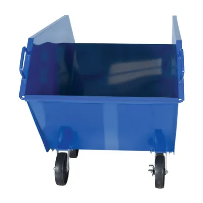 Vestil CHIP-22.2 chip & waste truck shown from an alternate angle
