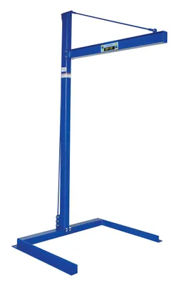 Vestil Steel Mini Overhead Cantilever Jib 300 Lb. Capacity Blue