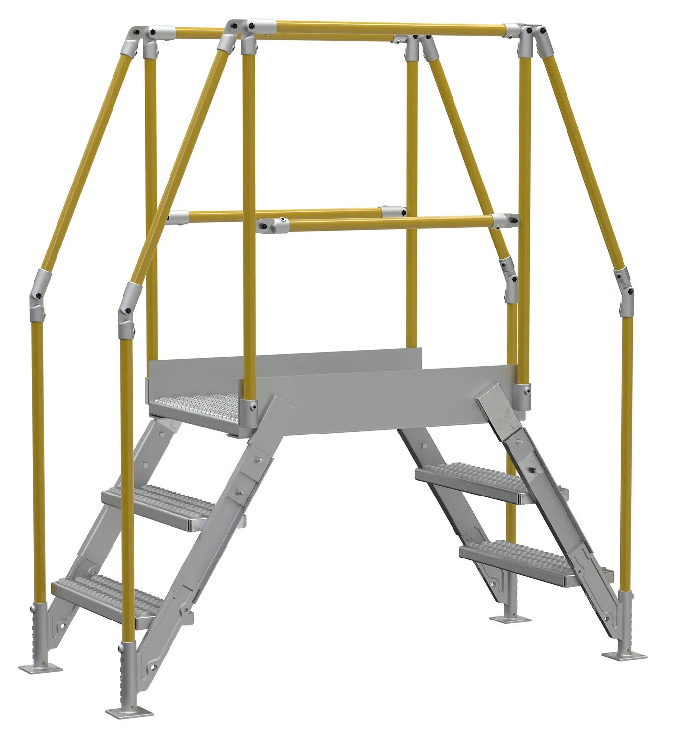 Vestil COL-AL-3-26-23 aluminum cross-over ladder