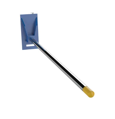 Vestil Steel Rug Ram Boom Carriage Mount Class III 96" Long 2500 Lb. Capacity Blue