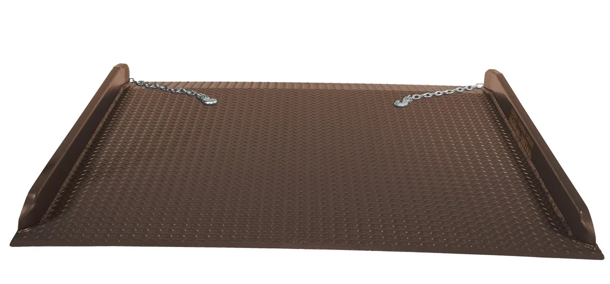 Vestil CRS-8472-20 steel container ramps with side rail