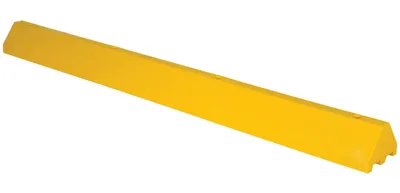 Vestil CS-TB96-Y car stop shown from an alternate angle