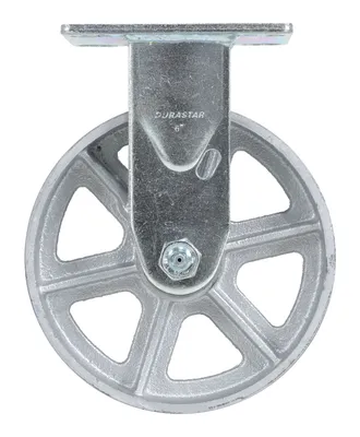 Vestil CST-VE-6X2MA-R semi-steel caster shown from an alternate angle