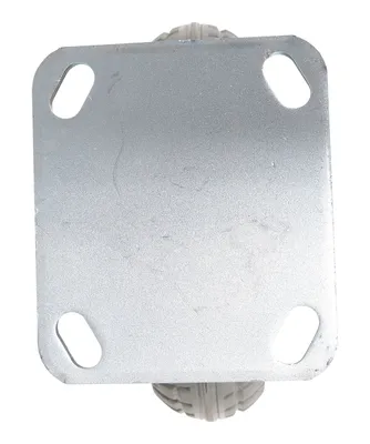Vestil CST-VE-8X2FF-R flat-free (rubber) shown from an alternate angle