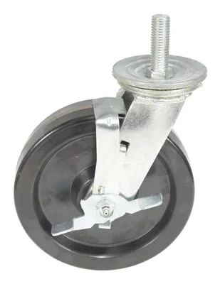 Vestil CST-VE-8X2PH-STS-BR phenolic caster shown from an alternate angle