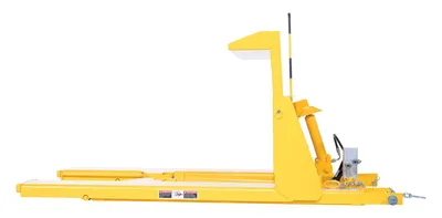 Vestil CTD-H-TP-3000 hydraulic powered fork truck crate turner dumper shown from an alternate angle