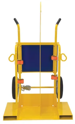 Vestil CYL-2-FF welding cylinder torch cart shown from an alternate angle