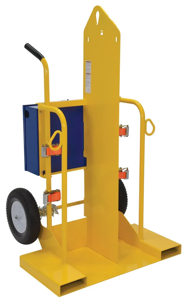 Vestil CYL-2-FF welding cylinder torch cart