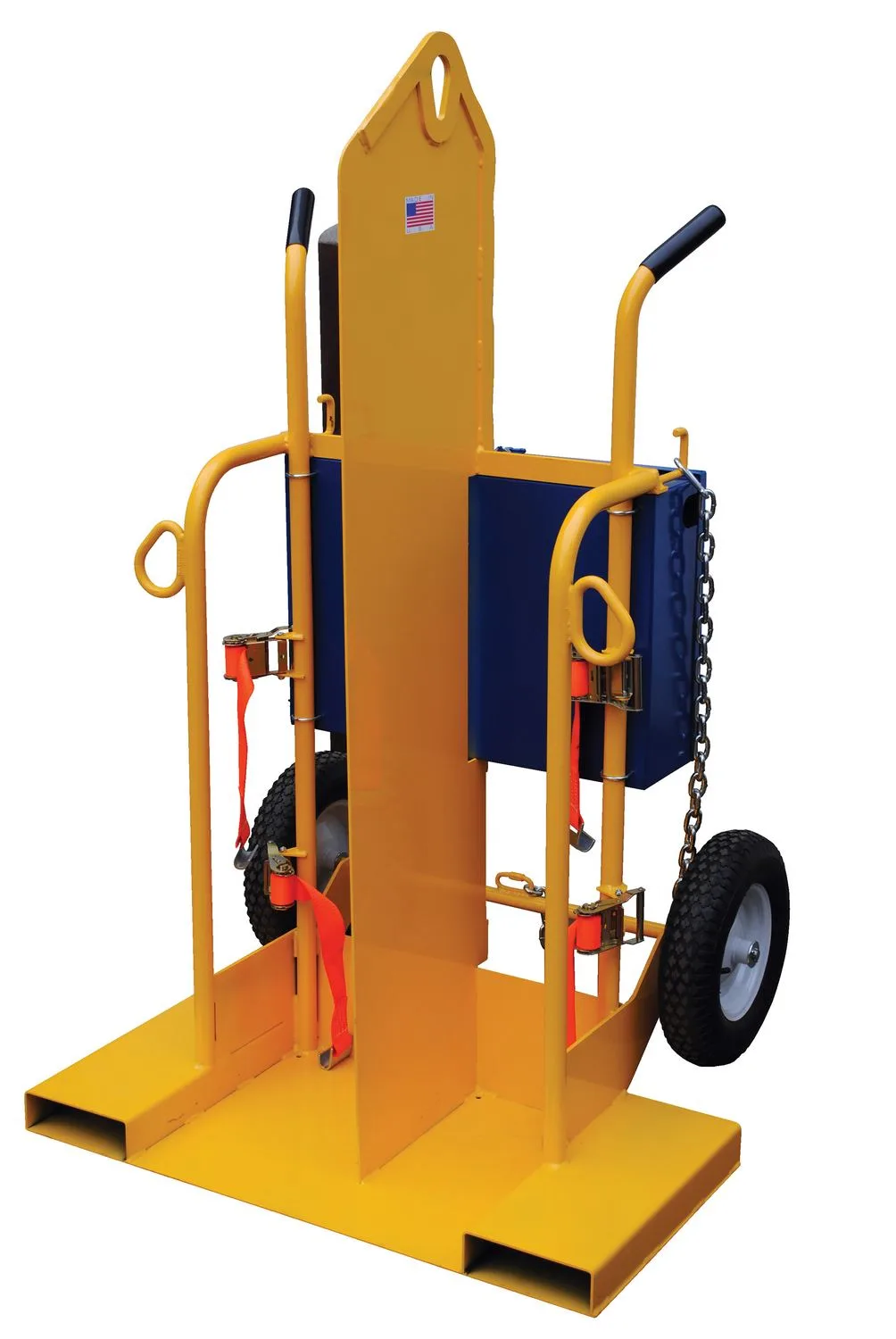 Vestil CYL-2-FP welding cylinder torch cart