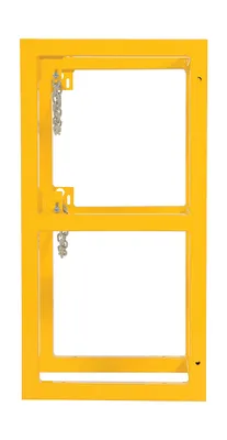 Vestil CYL-FMSR-1 cylinder barricade rack shown from an alternate angle