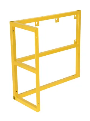 Vestil CYL-FMSR-3-EXT cylinder barricade rack shown from an alternate angle