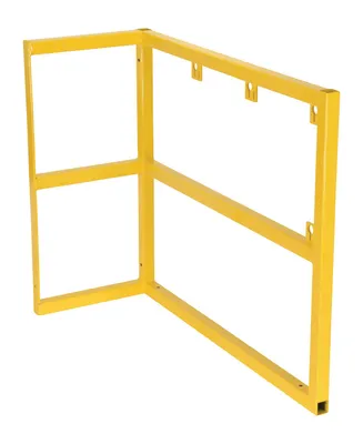 Vestil CYL-FMSR-3-EXT cylinder barricade rack shown from an alternate angle