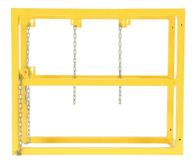 Vestil CYL-FMSR-3 cylinder barricade rack shown from an alternate angle