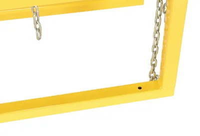 Vestil CYL-FMSR-3 cylinder barricade rack shown from an alternate angle