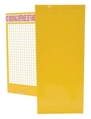 Vestil CYL-G-8-CA cylinder storage cabinets (canada sales) shown from an alternate angle