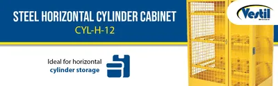 Vestil CYL-H-12 cylinder storage cabinets (usa sales) feature highlights